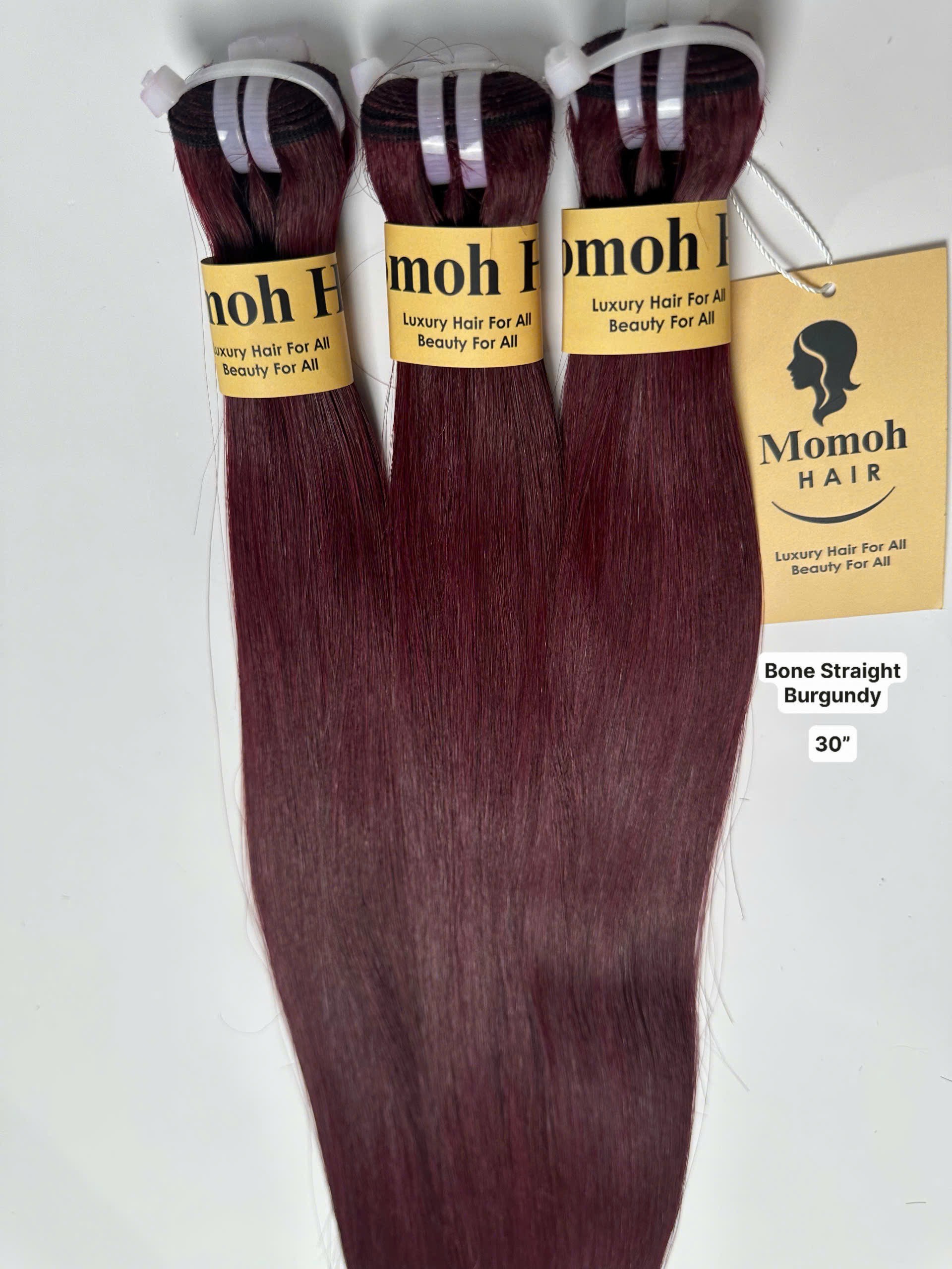 Bone straight - Burgundy